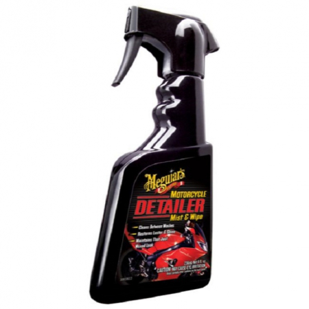 Piele, vinilin - Meguiar's Motorcycle Detailer Mist And Wipe Solutie Detailing Rapid Motociclete 236 Ml 1320