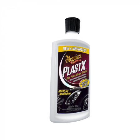 Plastic și cauciuc - Meguiar's Plast X Clear Plastic Cleaner And Polish Curatare Si Polish Plastic Transparent 296 Ml 433 4458