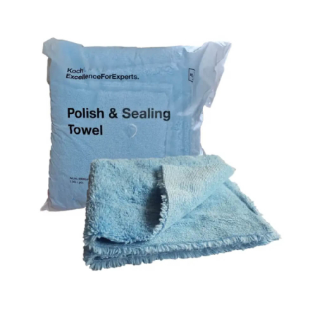 Paste Polish - Meguiar's Prosop Microfibra Profesional Taiat Cu Ultrasunete Koch Chemie Polish And Sealing Towel Albastru 40X40Cm 5Buc