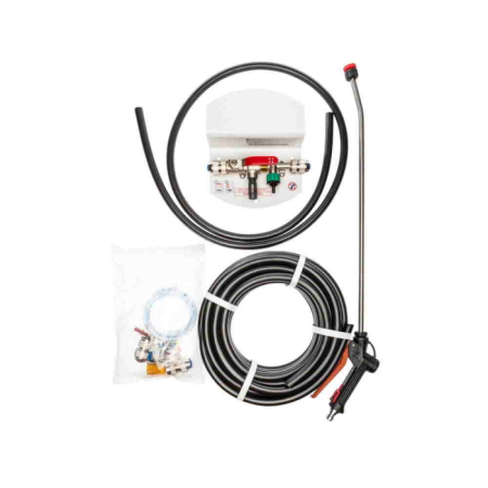 Solutii spalare auto - Meguiar's Sistem Pulverizare Si Dozare Solutii Set Cu 15M Furtun Si Lance Presiune Redusa Koch Chemie