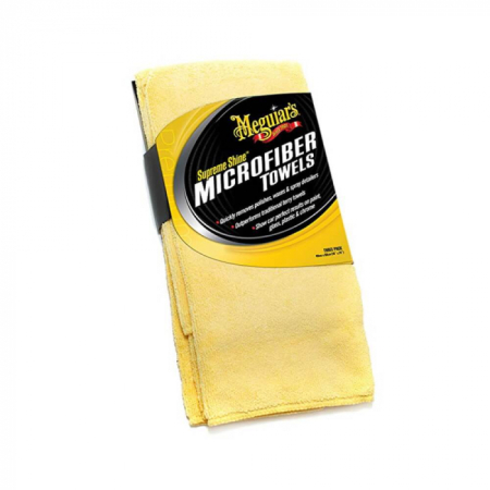 Șampon - Meguiar's Supreme Shine Microfiber Towel Prosop Microfibra 40X60 Cm Pachet 3 Buc Copie 1745 3092