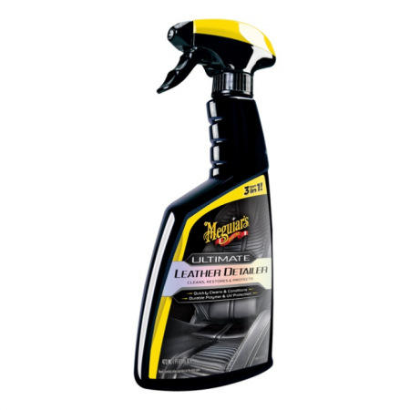 Textile și mochete - Meguiar's Ultimate Leather Detailer Solutie Detailing Rapid Pentru Piele 473 Ml 1318