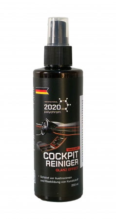 Detailing Auto - Polish bord auto pentru plastic si vinil lucios Polyrole Shine Vanilla 200ml Polychrom 2020