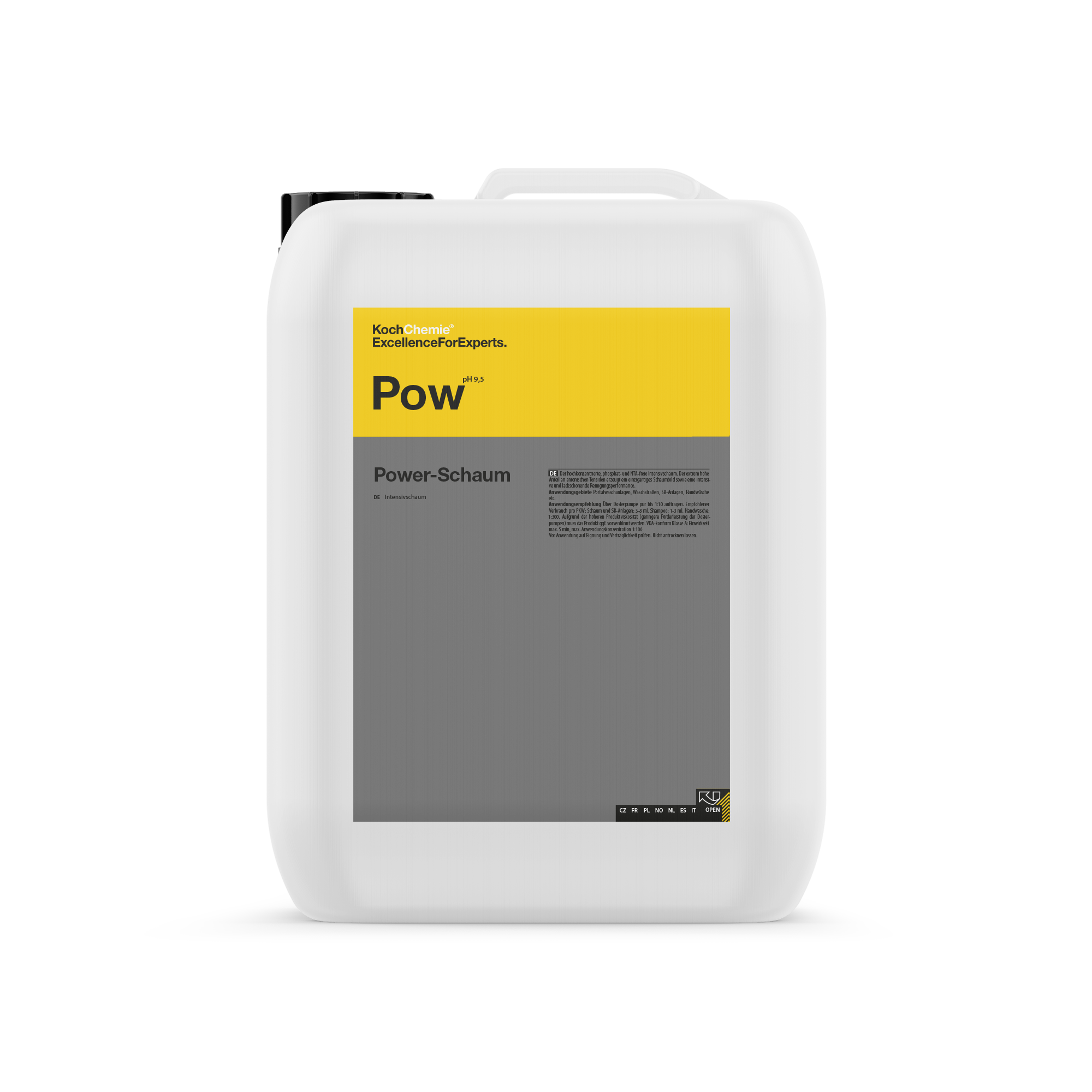 Detailing Auto - Koch-Chemie-Sampon-Spuma-Intensiva-Pentru-Spalare-Auto-Detergent-Profesional-Concentrat-POW-Power-Schaum-21KG