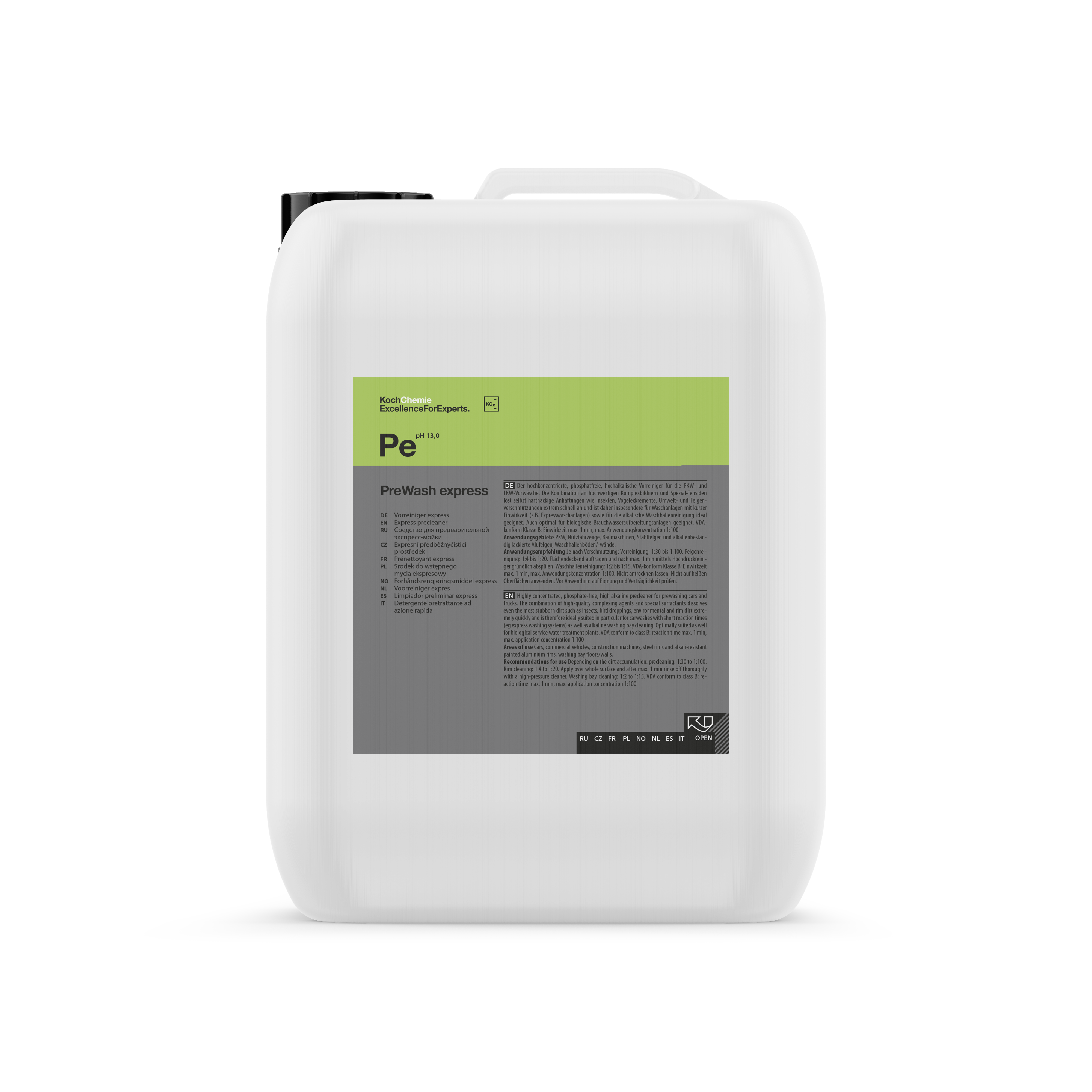 EXTERIOR AUTO - Koch-Chemie-Solutie-Alcalina-Concentrata-Pentru-Prespalare-Auto-PreWash-Express-PE-5KG
