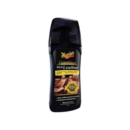 Solutii detailing rapid - Solutie Curatare Si Hidratare Piele Meguiar's Gold Class Rich Leather Cleaner And Conditioner 400Ml