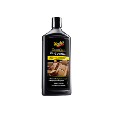Paste Polish - Solutie Curatare Si Hidratare Piele Meguiar's Gold Class Rich Leather Lotion 473Ml