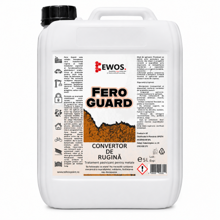 Soluții pentru Rugină și Tratarea Metalului - tratament-rugina-antirugina-fero-guard-5l