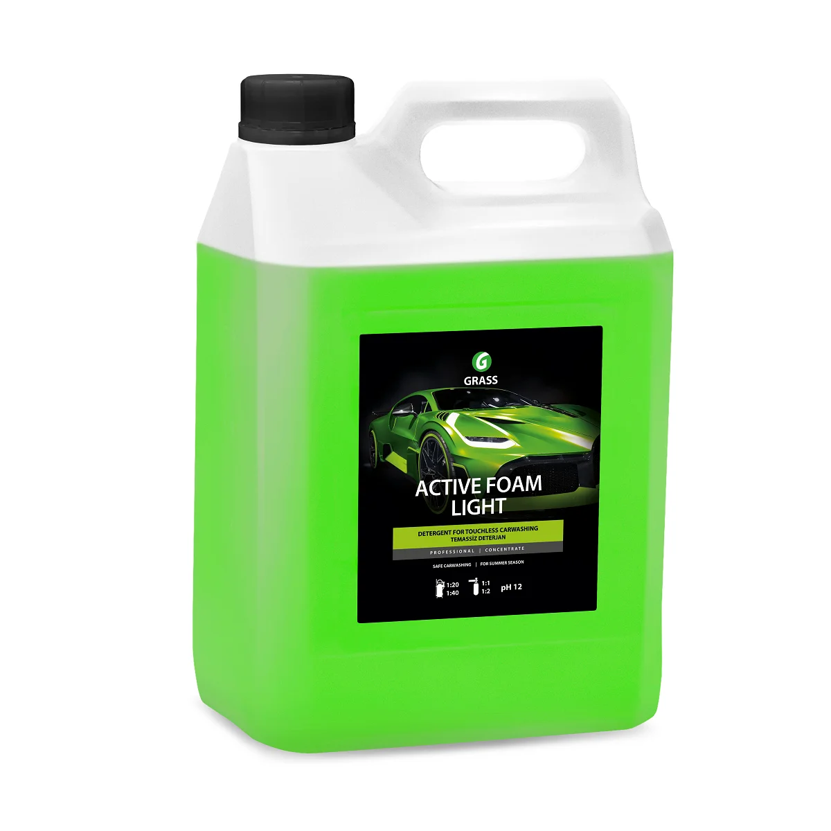 Solutii spalare auto - Spumă Activă Auto Concentrată, Active Foam Light, Grass