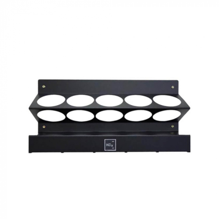 ACCESORII - Suport Metalic Perete Pentru Sticle Si Pensule Koch Chemie Bottle Holder Negru