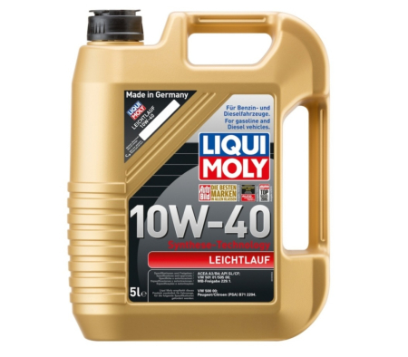 Uleiuri de transmisie - Ulei de motor Liqui Moly Leichtlauf 10W-40, 5L 9502