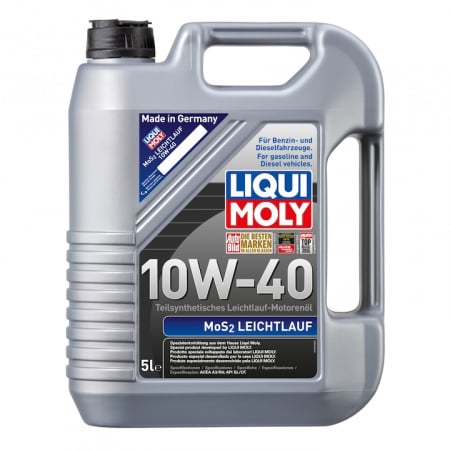 Uleiuri Motor Autoturisme - Ulei-de-motor-Liqui-Moly-Leichtlauf-cu-MOS2-10W-40-5L