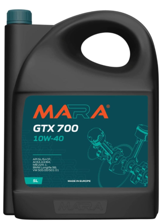 Ulei Truck, Agro & Heavy Duty - Ulei de motor MARA GTX 700 10W-40  , ACEA: A3/B4 ,specific MB 229.1 si LL98