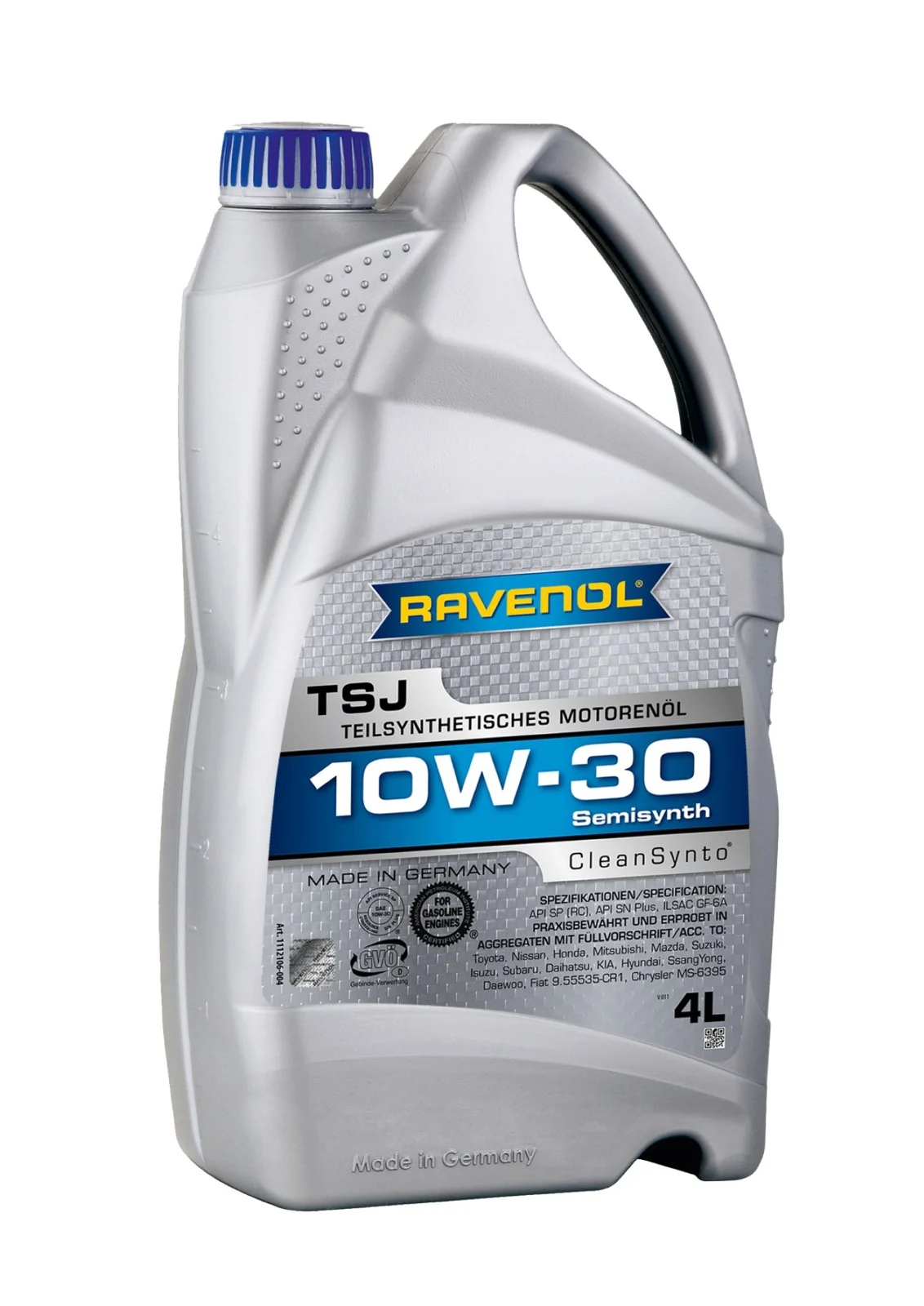 Uleiuri Auto/Moto - Ulei de motor Ravenol 10W30 TSJ 4L - A3,B3