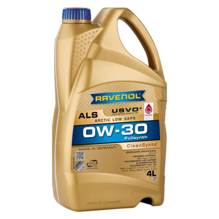 Uleiuri Motor Autoturisme - Ulei de motor RAVENOL ALS USVO 0W-30 4L