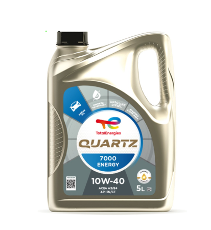 Uleiuri Motor Autoturisme - Ulei de Motor Semi-Sintetic TOTAL Quartz 7000 Energy 10W-40, 5 Litri