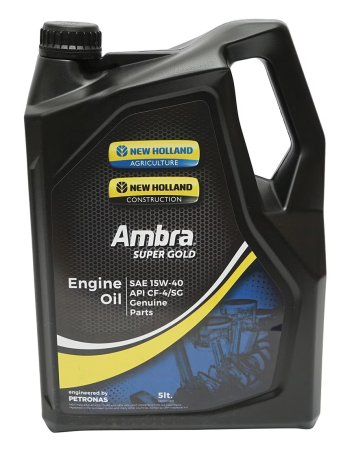 Ulei Truck, Agro & Heavy Duty - Ulei motor Ambra Super Gold, 15W40, 5L - New Holland