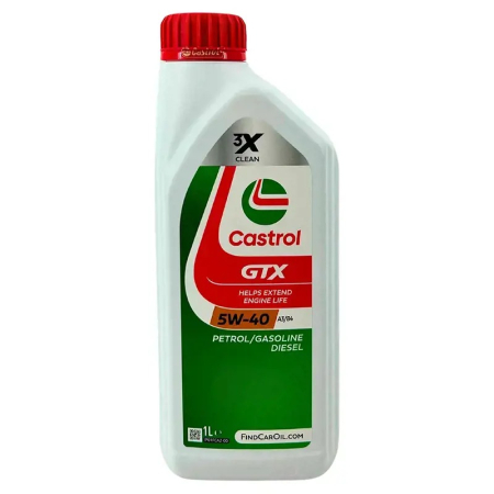 Ulei Truck, Agro & Heavy Duty - Ulei motor Castrol GTX A3/B3, 15W40, 1L