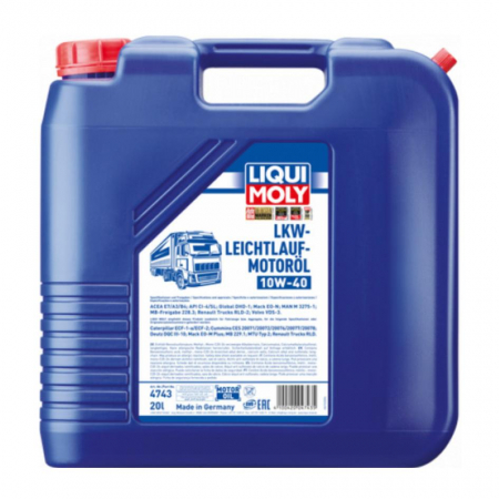 Uleiuri Auto/Moto - Ulei-motor-Liqui-Moly-LEICHTLAF-TRUCK-10W-40-20L