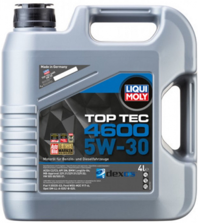 Uleiuri Motor Autoturisme - Ulei-motor-Liqui-Moly-Top-Tec-4600-5W30-4L