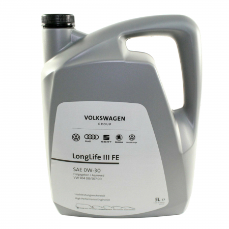 Uleiuri Motor Autoturisme - Ulei-motor-Long-Life-III-FE-original-Volkswagen-Group-VW-Audi-Seat-Skoda-0W30-5L