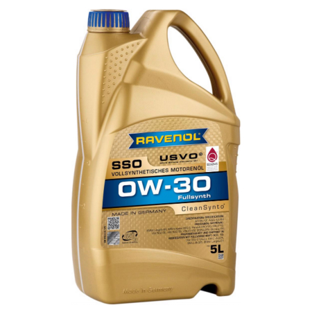 Uleiuri Auto/Moto - Ulei motor RAVENOL SSO 0W30 USVO   volum 5 litru, sintetic