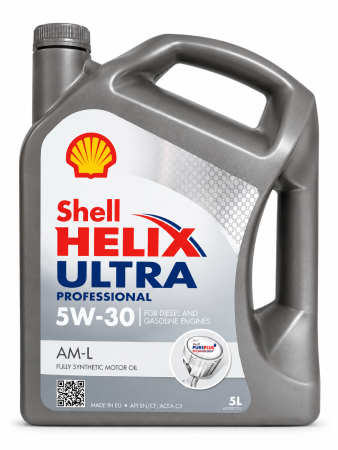 Ulei Truck, Agro & Heavy Duty - Ulei motor Shell Helix Ultra Professional AM-L 5W-30  , API SN/CF și ACEA C3  - 5L