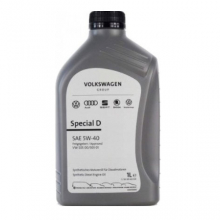 Uleiuri Auto/Moto - Volkswagen-Ulei-motor-diesel-Special-D-original-Volkswagen-Group-VW-Audi-Seat-Skoda-5W40-1L
