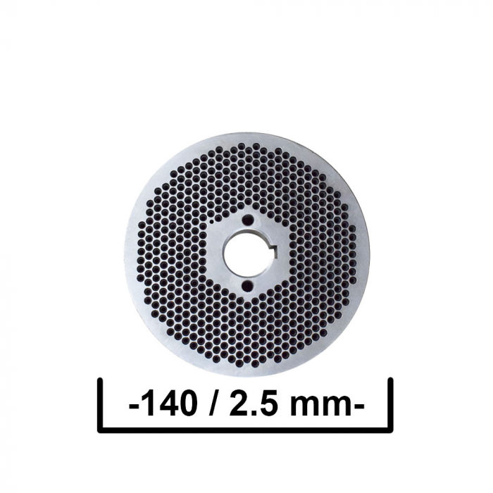 Matrita pentru granulator KL-140 cu gauri de 2.5 mm Ø [1]