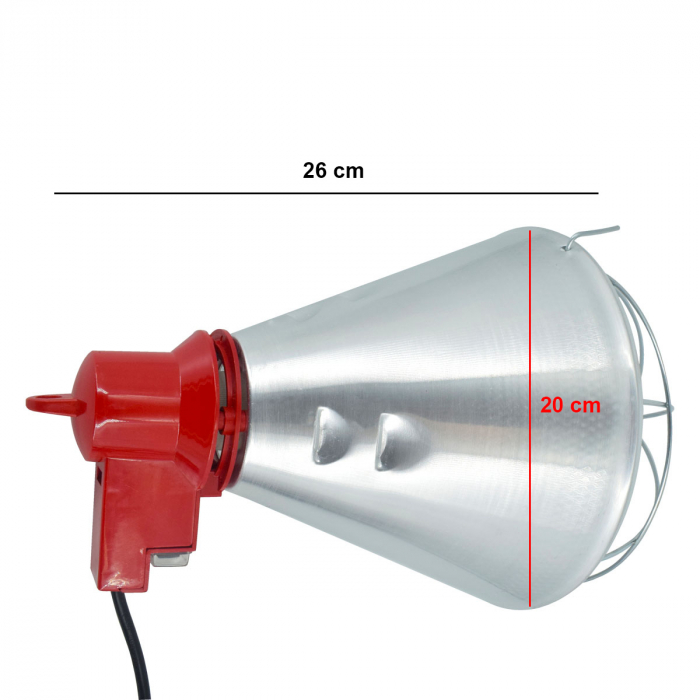 Lampa model S1005 pentru bec cu infrarosu [6]