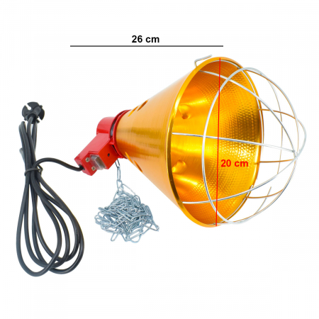 Lampa model S1005A pentru bec cu infrarosu [5]