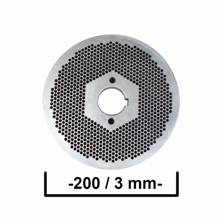 Matrita pentru granulator KL-200 cu gauri de 3 mm Ø [0]