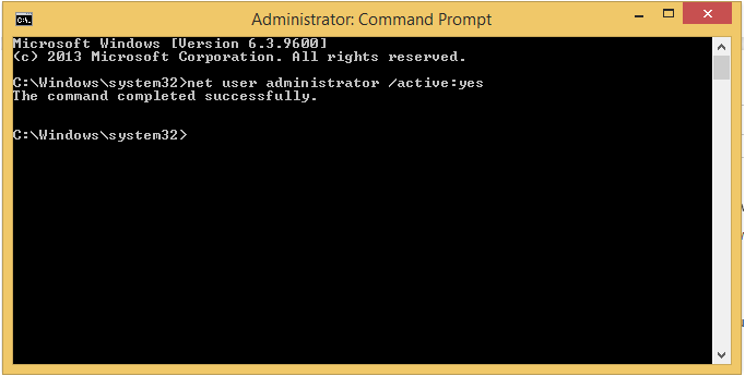 Cum ma loghez ca administrator in Windows?