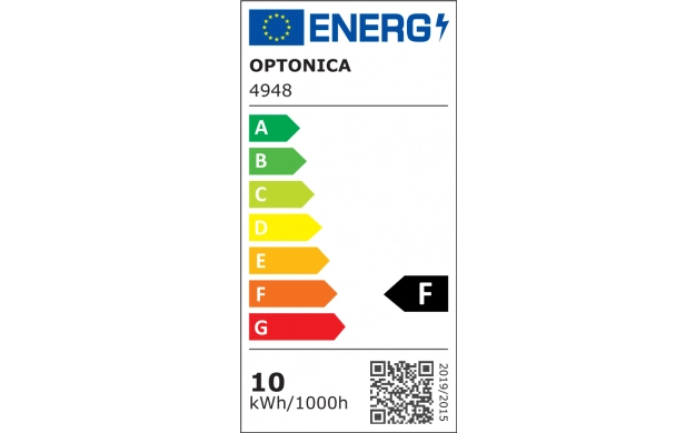 Banda led 24V COB, 320 led-uri, alb neutru, forma D, Optonica 4948 [2]