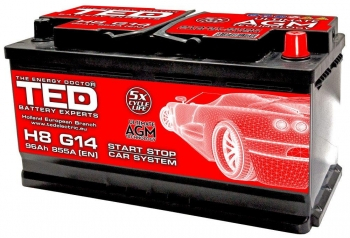 Baterie auto AGM start stop 12V 96Ah [2]
