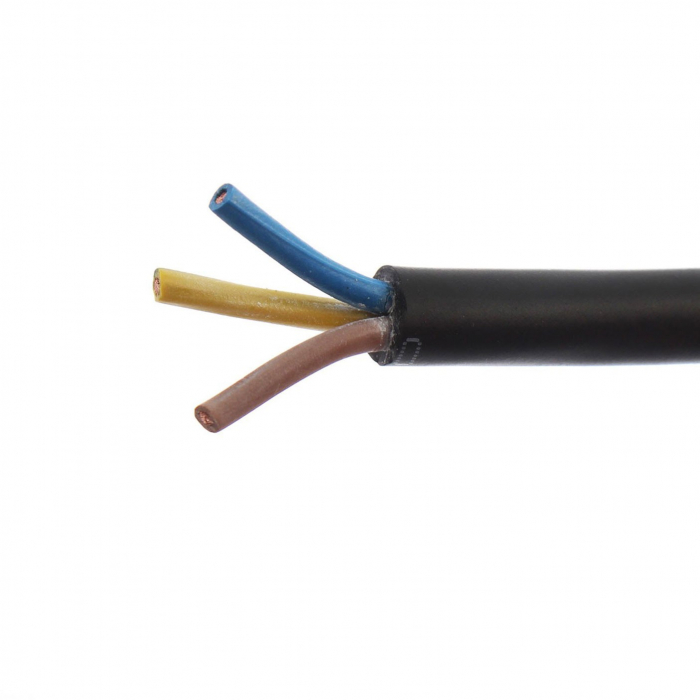 Cablu electric flexibil cu manta cauciuc negru MCCG-I 3x2.5 mmp, cupru (H07RN-F) [1]