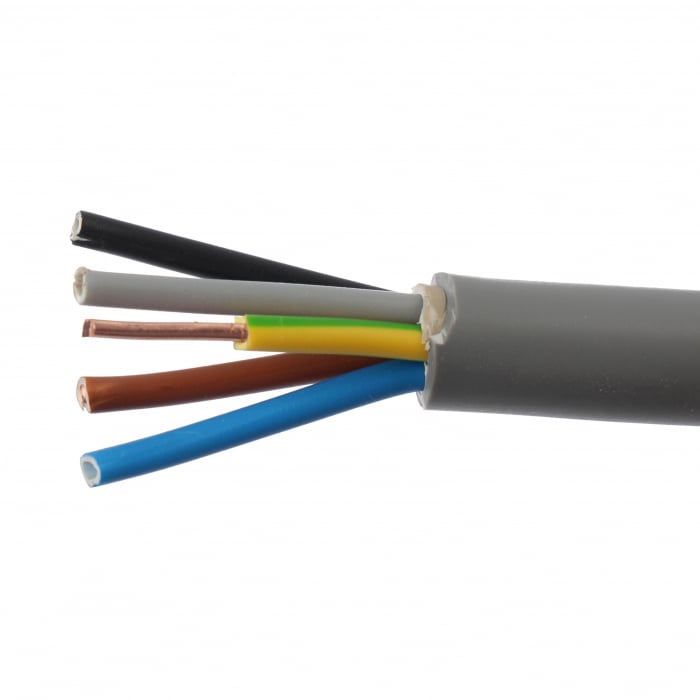 Cablu electric ignifug CYY-F 5x2.5 mmp, cupru [1]