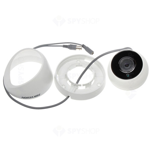 Camera Dome TurboHD Ultra Low Light 2MP, IR 40m, 2.8mm, PoC, Hikvision DS-2CE56D8T-IT3E [2]