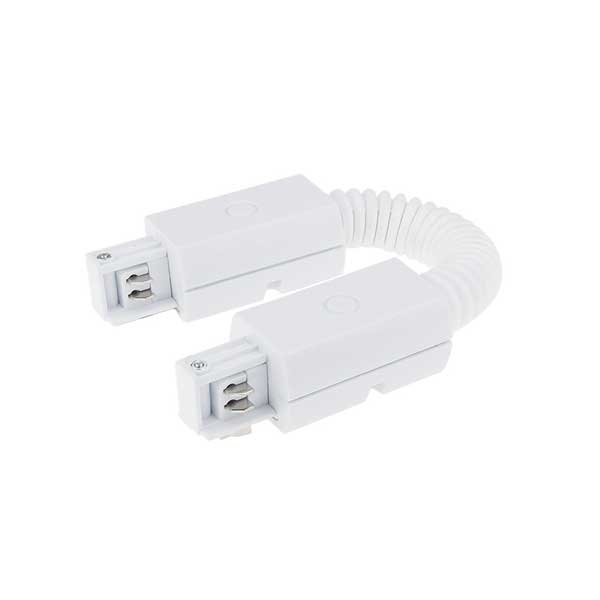 Conector flexibil pentru sina led, 3 faze, corp alb, Optonica 5025 [2]