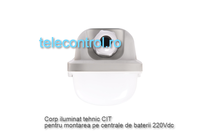 Corp iluminat industrial LED 1x120cm pentru centrala de baterii, 39W, 3200lm, 4000K, IP65, IK09, 180grade, Intelight 93109 [3]