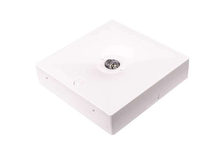 Lampa antipanica, aparenta, 3h, 1.5W, nementinut, test manual, lentile spatii deschise, Intelight 92813 [2]