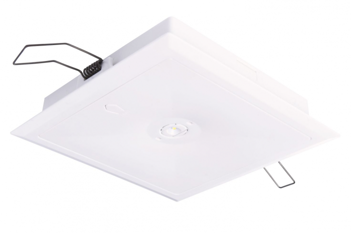 Lampa antipanica, aparenta, 3h, 2.5W, nementinut, test manual, lentile coridor inalt, Intelight 92977 [4]