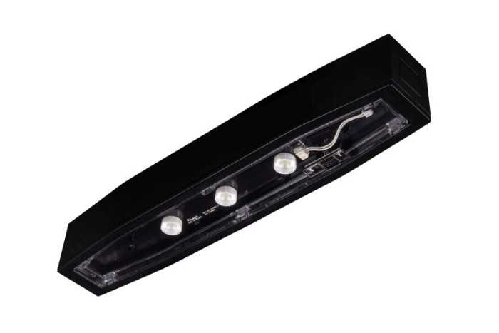 Lampa antipanica, aparenta, 3h, 3W, nepermanent, test automat, IP54, lentile spatii deschise inalte, Intelight 93954 [3]