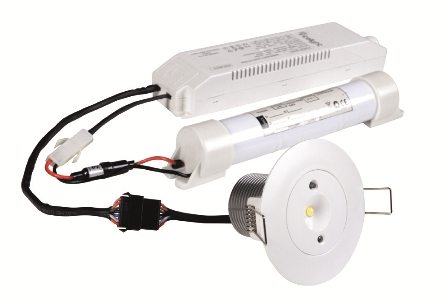 EOL Lampa antipanica, incastrata, 3h, 3W, nementinut, test automat, Intelight 93353 [5]