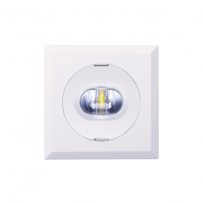 EOL Lampa antipanica, incastrata, patrata, 3h, 3W, mentinut, test automat, Intelight 92566 [3]