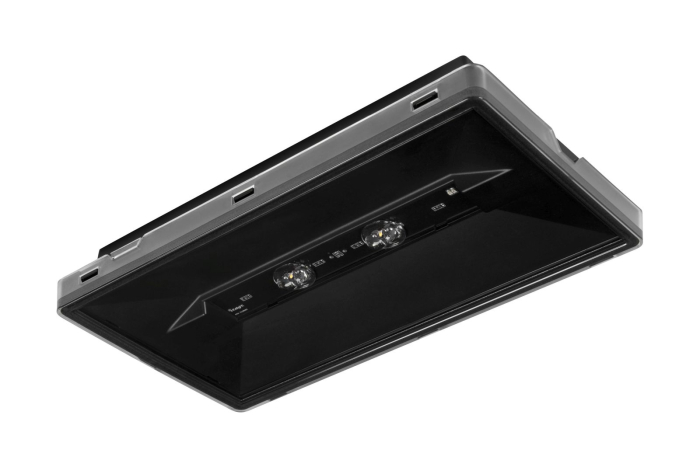 Lampa antipanica IP65 pentru centrala baterii, aparenta, 5W, test prin centrala de baterii, lentile spatii deschise, Intelight 93562 [2]