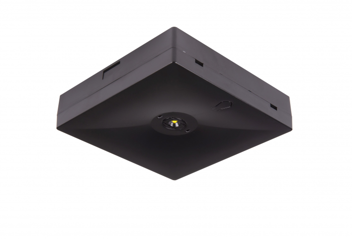Lampa antipanica pentru centrala baterii, aparenta, 2.5W, test prin centrala de baterii, lentile spatii deschise inalte, Intelight 92950 [2]
