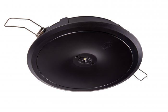 Lampa antipanica pentru centrala baterii, aparenta, 4W, test prin centrala de baterii,lentile coridor inalt, Intelight 90790 [6]