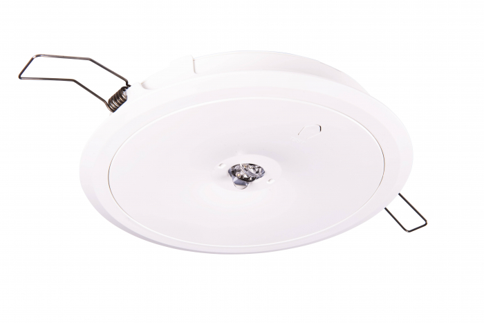 Lampa antipanica pentru centrala baterii, aparenta, 4W, test prin centrala de baterii,lentile coridor, Intelight 91710 [1]