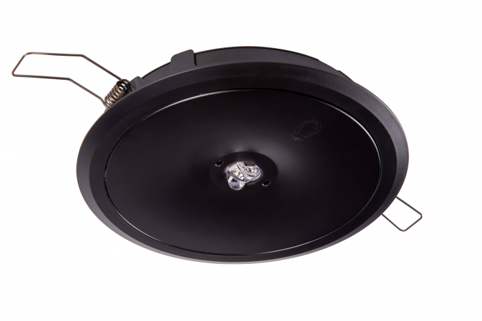 Lampa antipanica pentru centrala baterii, aparenta, 4W, test prin centrala de baterii, lentile spatii deschise, Intelight 90770 [5]